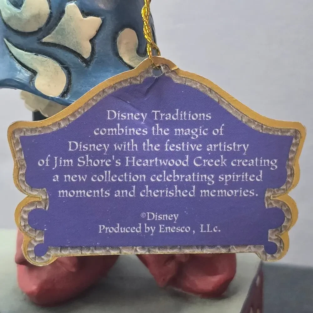 Jim Shore Disney Traditions Sweet Harmony Minnie Singer 4050388 Box Tag